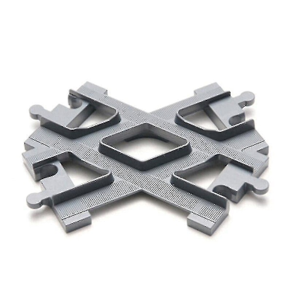 Duplo Togspor Blokke Krydsdele Jernbaneswitch Byggestenar Gave[C]