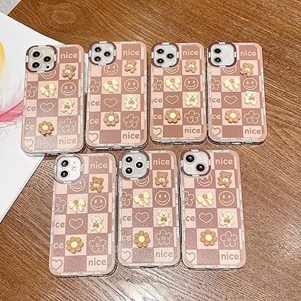 Kompatibel med iPhone 11 Pro Max Cover til Kvinder Piger Sød