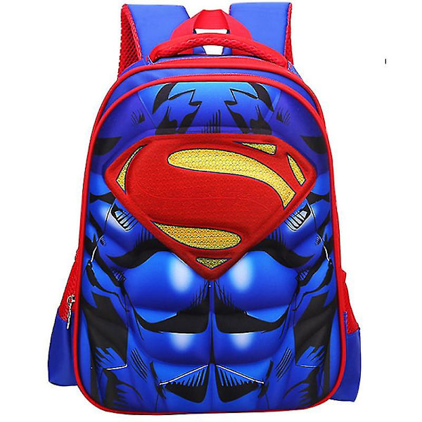 Ryggsäck för barn, superhjälte, skolväska, säck, presenter Superman