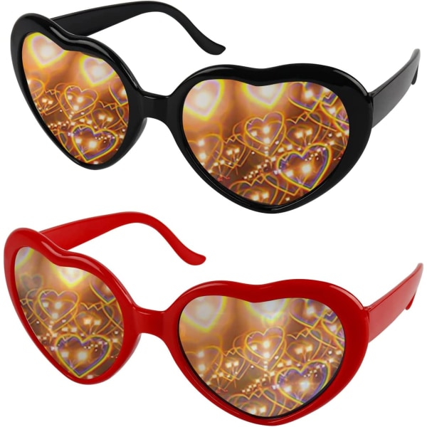 Diffraktionsglasögon, 3D-glasögon, 3D-glasögon Diffraktionsglas