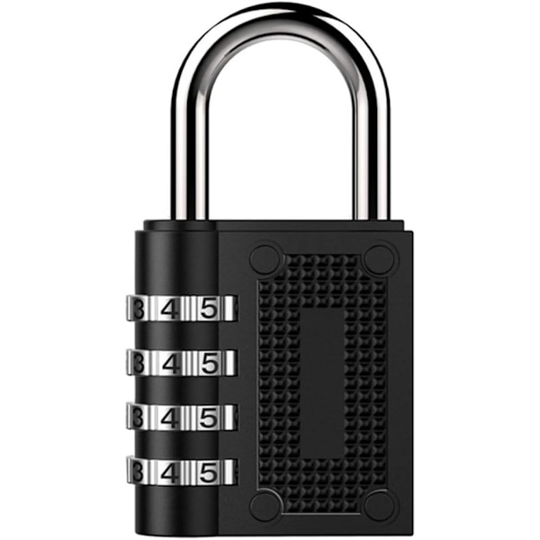 combination padlock, waterproof padlock with code, 4 digits