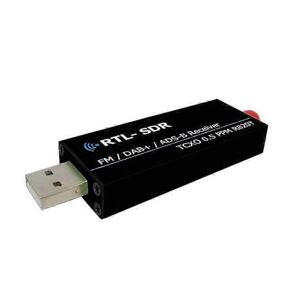 Rtl2832u Rtl Sdr -vastaanotin R820t2 Usb Rtl-sdr -dongle 0,5 ppm Tcxo SMA Mjzsee A300u:lla