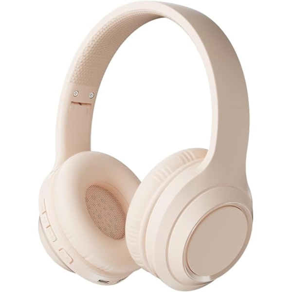 M6 Trådlöst Gaming Headset, Memory Foam & Premium Läderliknande Öronkuddar, Stereo Hörlurar, Gaming Hörlurar med Mikrofon för Mobila Enheter