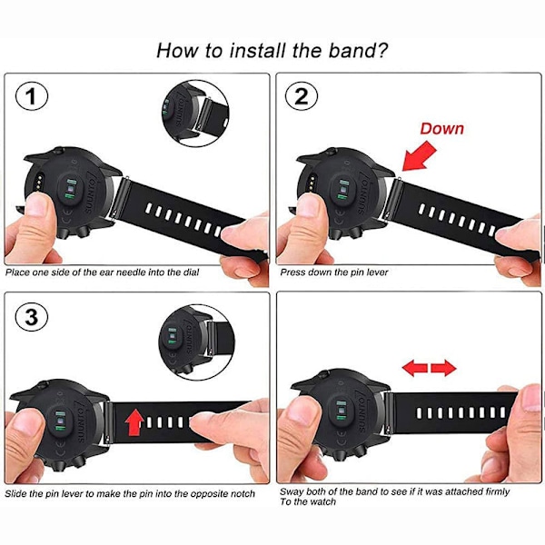 Suunto 7 silikonarmband, lämpligt för Suunto 9/9 Baro Spartan Sport ersättningsarmband grey