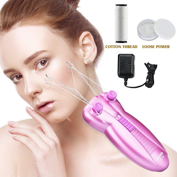 Electric facial hair remover for women, beauty epilator