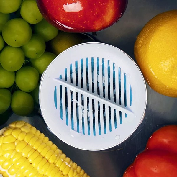 HHL frukt- och grönsaksrengöringsmaskin, bärbar USB diskmaskin, hushållsmatrenare för att diska frukt och grönsaker