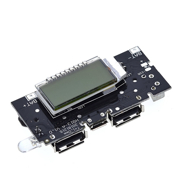 18650 Batteriladdarmodul Power Bank PCB Modulkort Dubbel USB 5V 1A/2.1A Batteriladdarmodul
