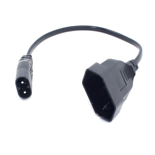 C8 Hane till Europa Schuko CEE7/16 Uttag Hona Strömkabel För PDU UPS 35cm -wf