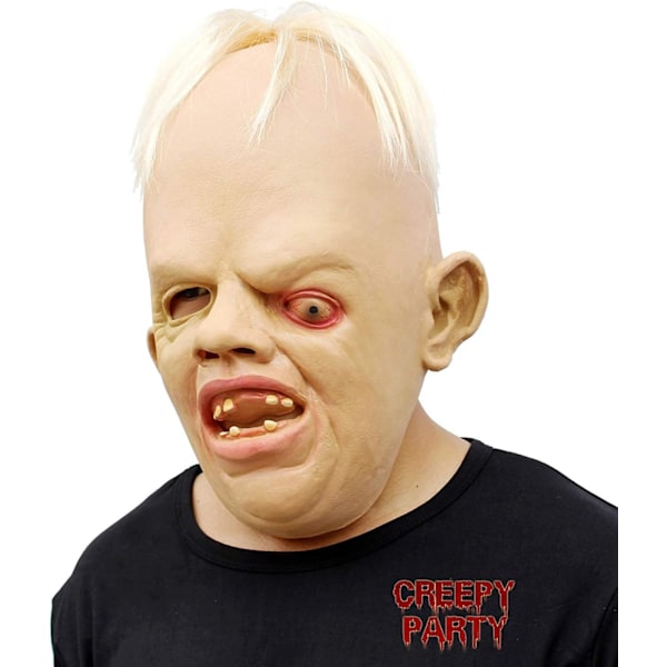 CreepyParty Scary Horror Latex Goonies Sloth Head Mask The Goonies 1980s For Halloween Costume Party Carnival Cosplay