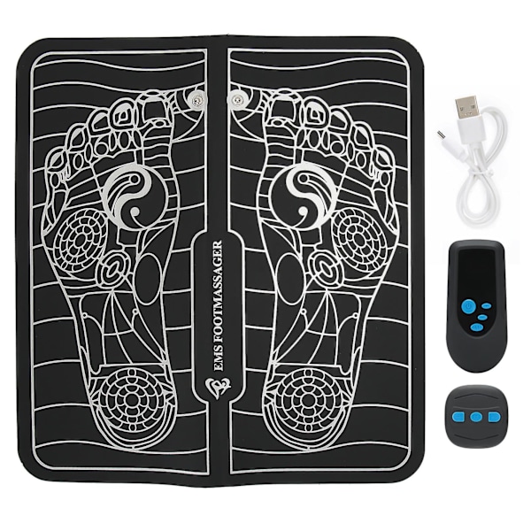 Fotmassage Elektrisk Massageplatta Muskelstimulator Akupunktur Formande Benplatta