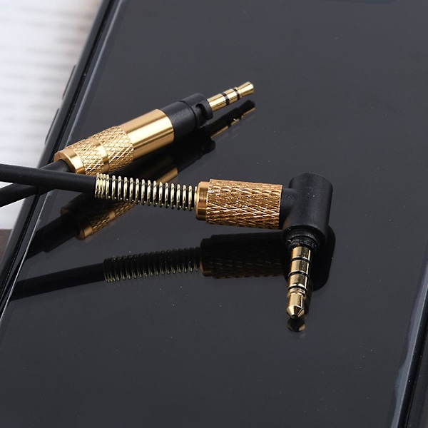 3,5 mm plugg mikrofonkabel hodetelefonkabel 1,2 m forlenges til 2 m for Momentum 2.0 /-hd4.40 /4.50 /4.30i /-hd4.30g