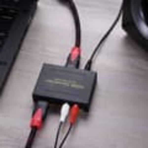 Audio splitter - HDMI til HDMI + SPDIF + RCA