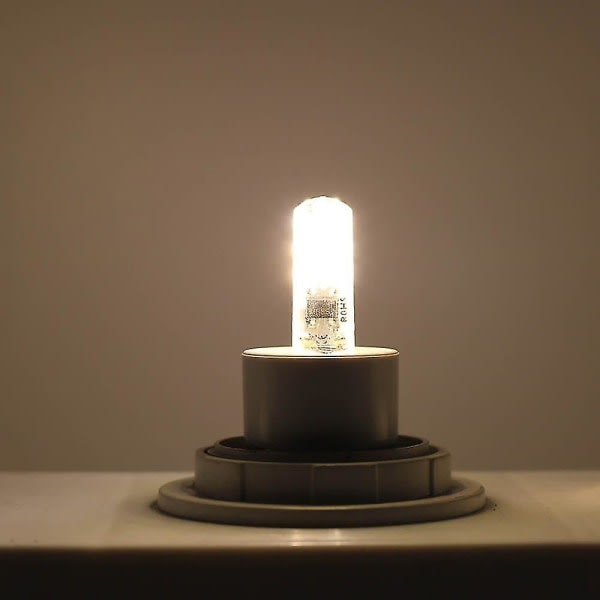 10st G4 LED-lampa Bi-pin Base Lampe Spot 3014 Smd 24 LEDs 20w Halogen Bulb Equivalent 1,5w Pour Mais Warm White
