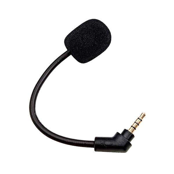Reservedeler Mikrofon for HyperX Cloud Flight / Flight S Trådløst Spillhodetelefon Avtakbar Hodetelefon Mikrofon Bom