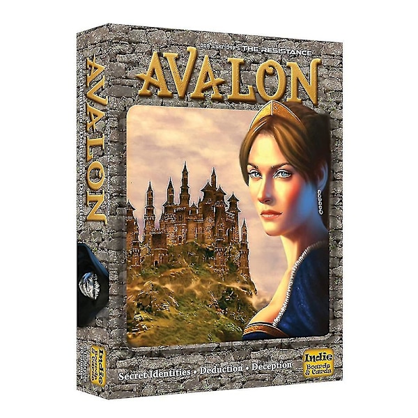 The Resistance: Avalon Social Deduction Brädspel Roliga Partykortspel Perfekta Presenter