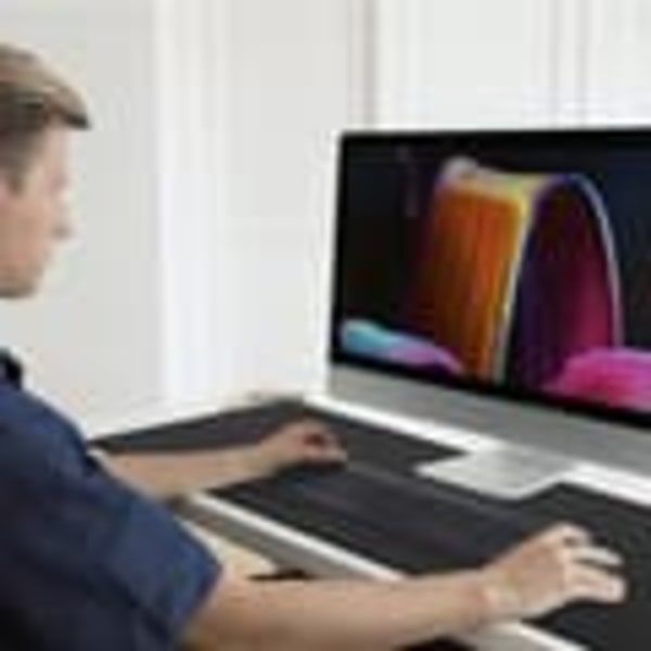 Stor Musematte og Tastaturmatte - Svart