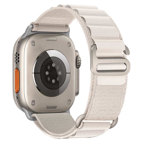 Til Apple Watch Ultraliwatch S8/7/65 Apple Watch Loop Armbånd 42/44/45/49mm gray
