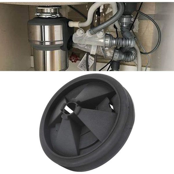 st Silikon Stänkskydd för Disposer Passar InSinkErator 87mm Ytterdiameter Förpackning Avfallssortering Disposer Ersättning[GKS]
