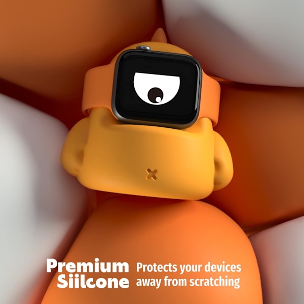 Kompatibel med Apple Watch laddningsställ Yellow