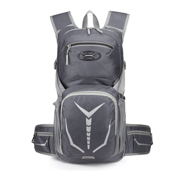 Ryggsäck 18L för löpning / cykling Svart Grey gray