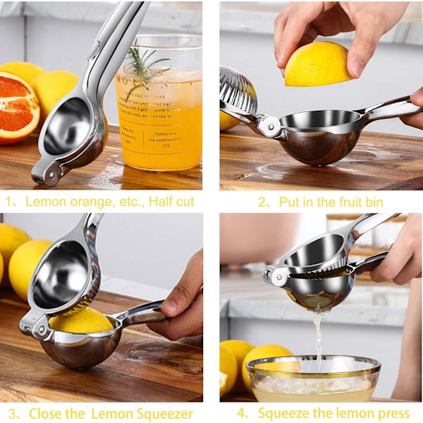Manuel Citronpresser - Hårdt Arbejde - Manuel Lime Citruspresser