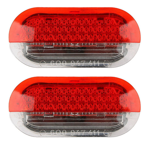 2 stk. Høykvalitets LED Bil Innvendig Dør Varsellys for Beetle Golf Mk4 1999-2004 1j094741