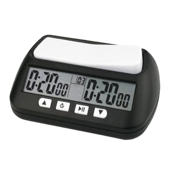 Chess Basic Digital Skak Ur og Spil Timer, Ur Digital Ur Timer - Perfekt