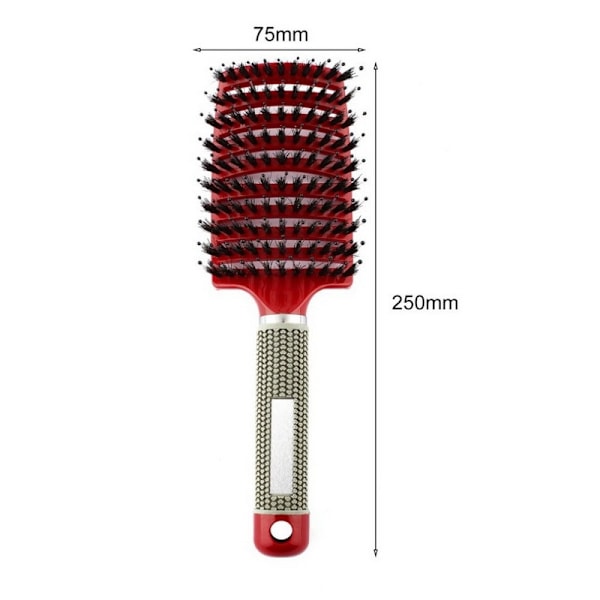 Stycken Professionella Böjda Hårborstar för Frisörer