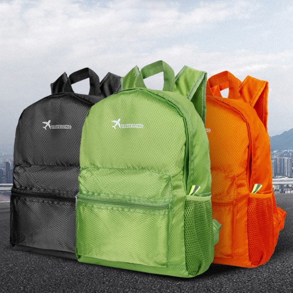 25L lättvikts hopfällbar ryggsäck för män Ultralätt vattentät Ba Green