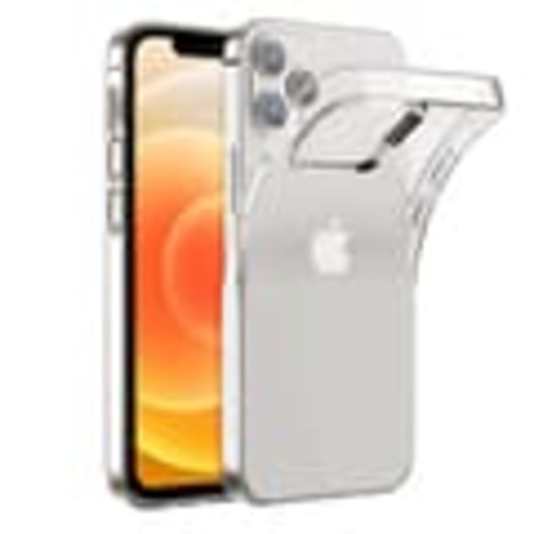 iPhone 12 Kuori - Läpinäkyvä 6,1 tuumaa