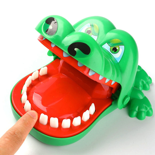 Krokotiilihammaslääkäri - Pelejä ja leikkiä lapsille Green Grön