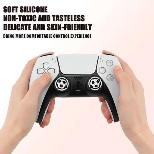 Tommelpinnegrephette Tommelpinne Joystick Deksel Etui for Sony Dualshock 5/4/3 PS5 PS4 PS3 Slim Xbox 360 NS Switch Pro Kontroller Pack 12