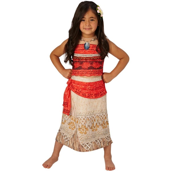 Vaiana deluxe 110/116 cl (5-6 vuotta) mekko moana disney【GKS】