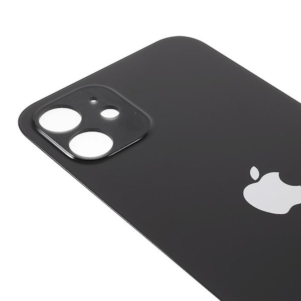 Batterilucka för iPhone 12 (Standardversion med kamerahålsring) Svart Black iPhone 12 6.1 inch