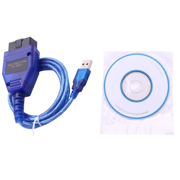 USB Kkl 409.1 Gränssnitt 409.1 Kkl USB Diagnostisk kabel - Obd2 Scan Tool For Whole blue