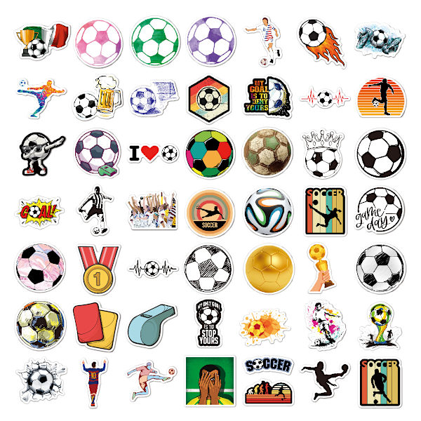 100 jalkapallotarraa juhliin [GKS] M