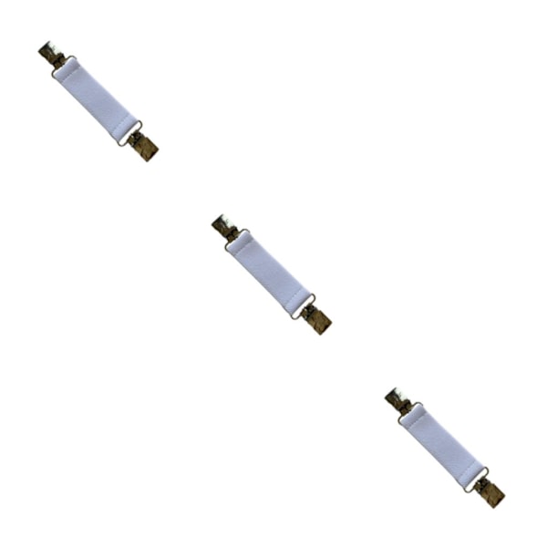 2/3/5 Dam Skjortklänning För Cinch Back Tröja Kofta Clip Vit 13x2.25cm[GKS] White 13x2.25cm 3Set