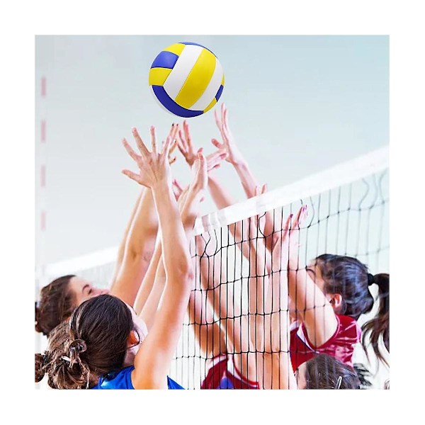 pc Volleyboll Mjuk och Lätt att Bära Vattentät PVC Professionell Spel Volleyboll Strand Utomhus I