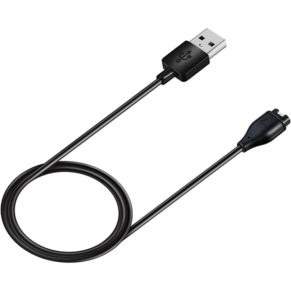 Kissmart Lader for Garmin Approach S10 S12 S40 S42 S60 S62 S70, Erstatningsladekabel pluss et grått ladeportdeksel Anti-støvplugg