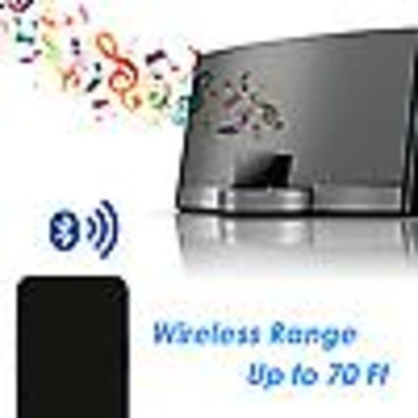 30-polet Bluetooth 5.1 Audiomodtager Musik Mini Trådløs Adapter til 30-polet