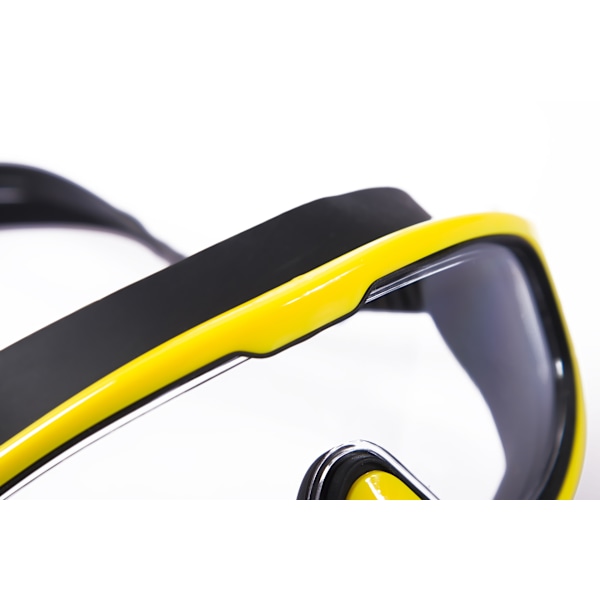 Gul Simmask för Vuxna Anti-Imma Hybrid Bred Lins UV-Skydd【GKS】