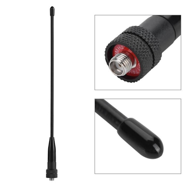 Tbest Gain Antenne UV Dual Band Walkie Talkie Antenne SMA Soft Female Antenne for Toveis Radio