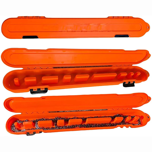 Kædelås Motorsav Kæde Opbevaringsboks Sort[GKS] black 50 *10 *6 CM