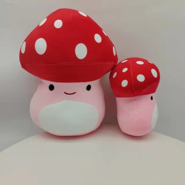 Squishmallow 8 tommers Malcolm Mushroom plysj leketøy 1 stk