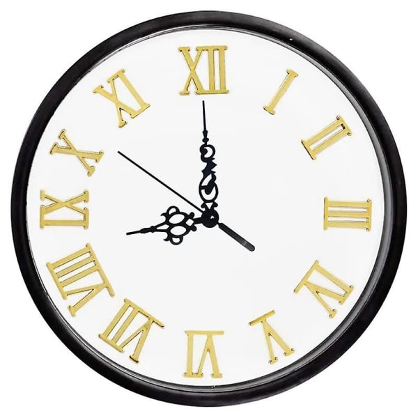 Klockmekanism Silent Quartz Movement Machine Väggvisare Set för att byta klocka