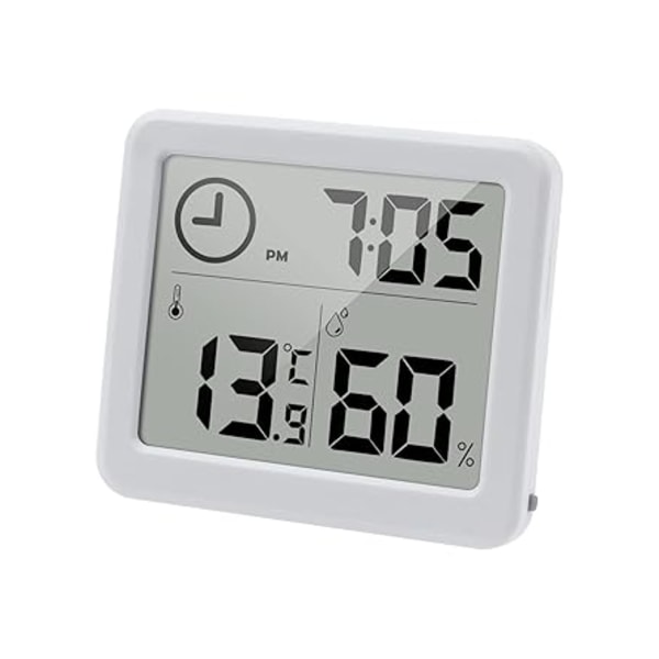 Digital (vit) termo-hygrometer inomhustermometer hygrometer B
