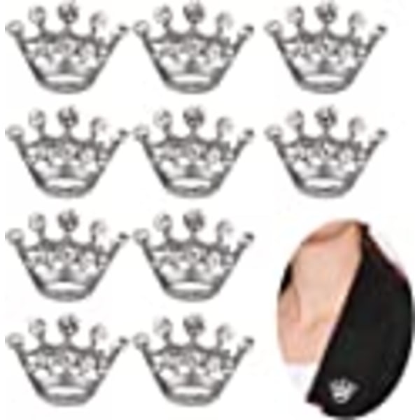 12 ST Kronor för kvinnor Crown Mini Queen Dekorationer Headband