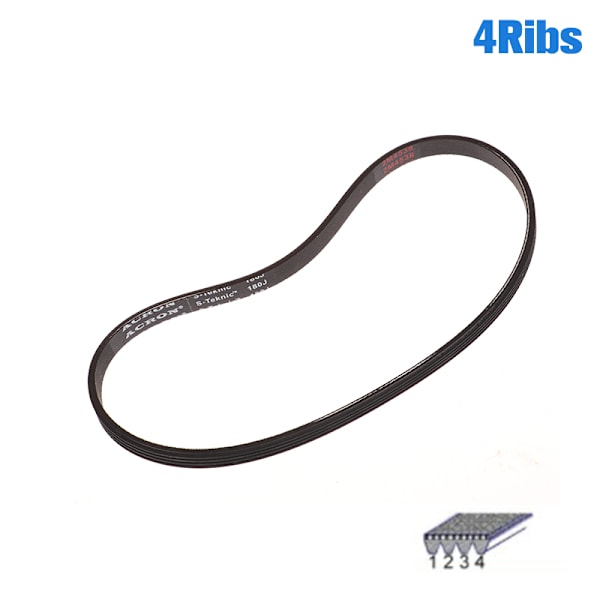V-rem PJ457 180J gummirem 3/4/5/6 ribber til DIY RC motor 4