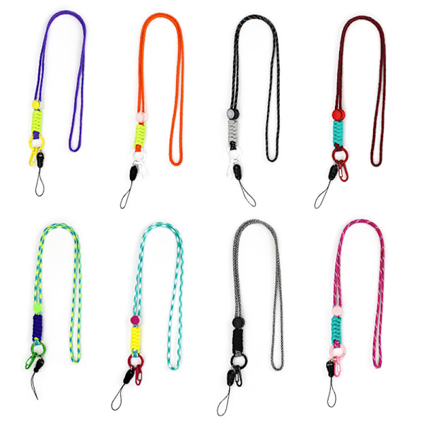 Justerbar sladdtelefonkedja mobilrem Anti-Lost Lanyard A7