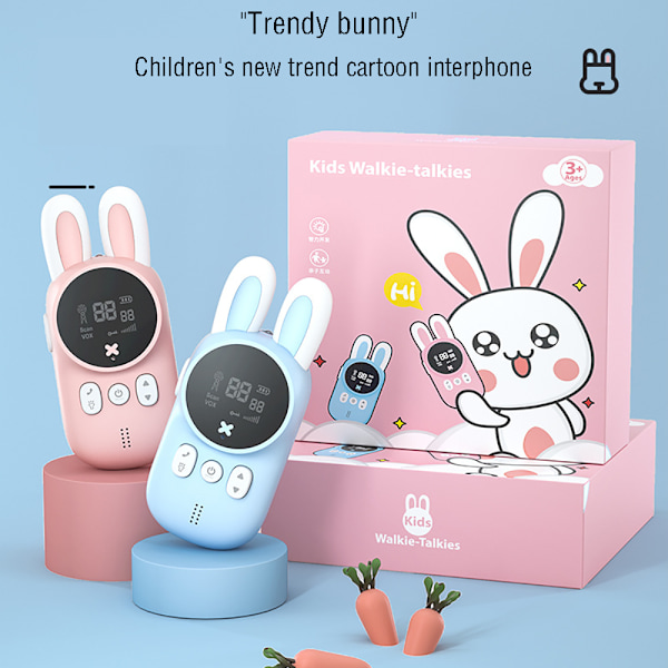 Outdoor 3 km handheld wireless intercom for children